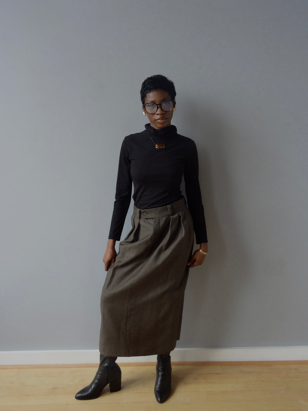 The Timeless Tailored Wool Skirt