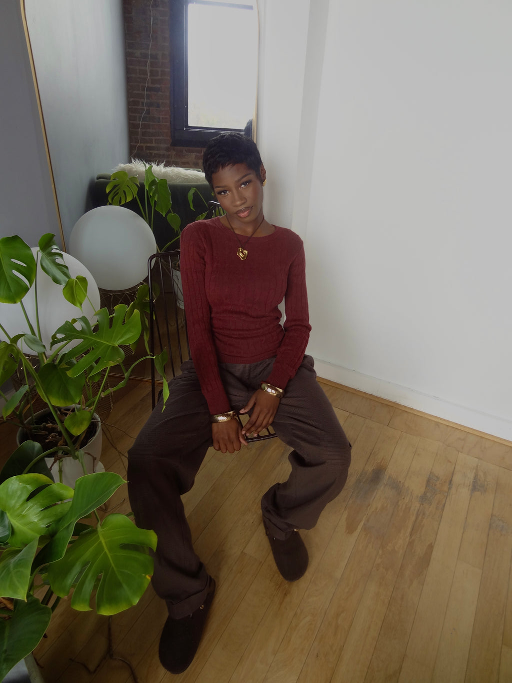 The Aubrie Textured Knit