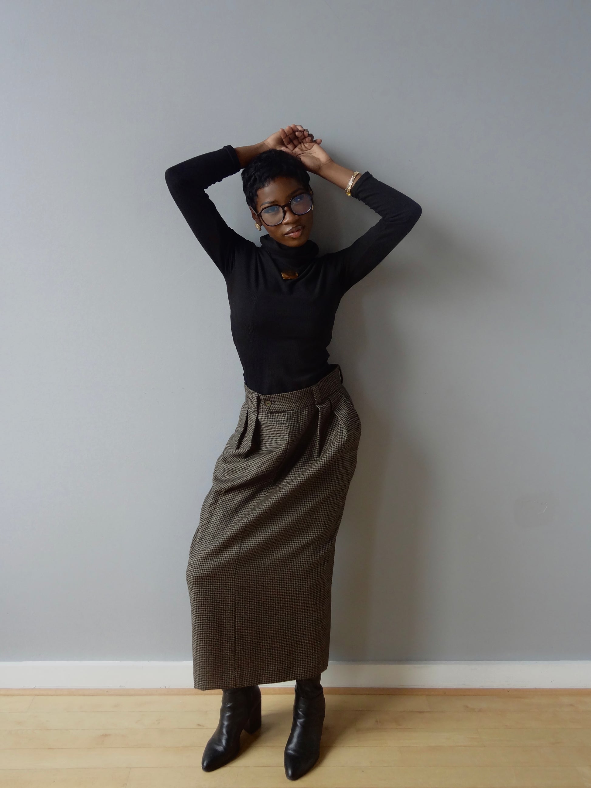 The Timeless Tailored Wool Skirt