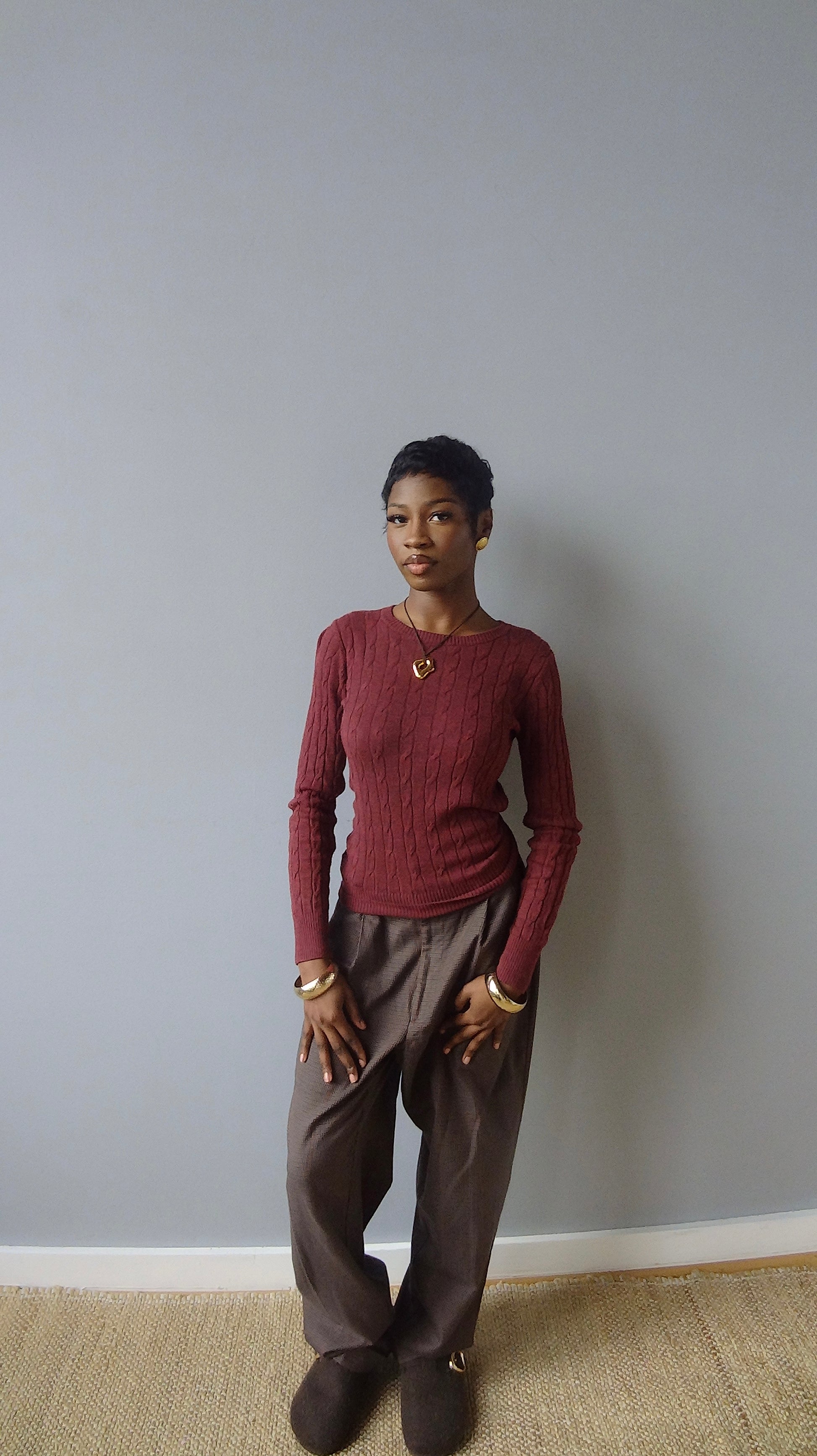 The Aubrie Textured Knit