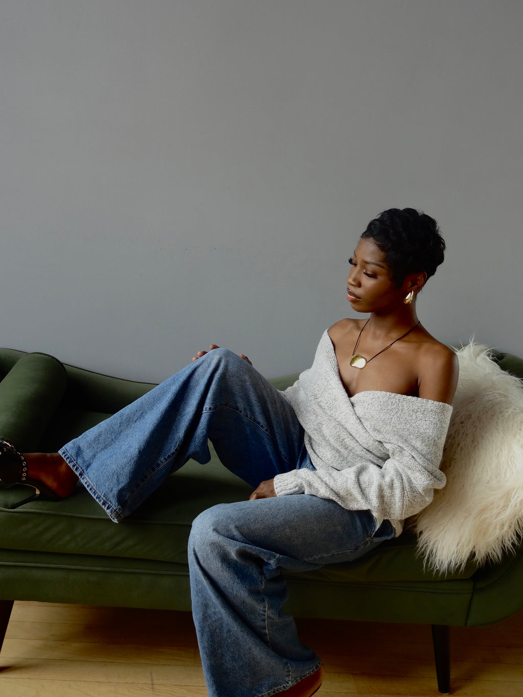 The Cozy Muse Wrap Knit