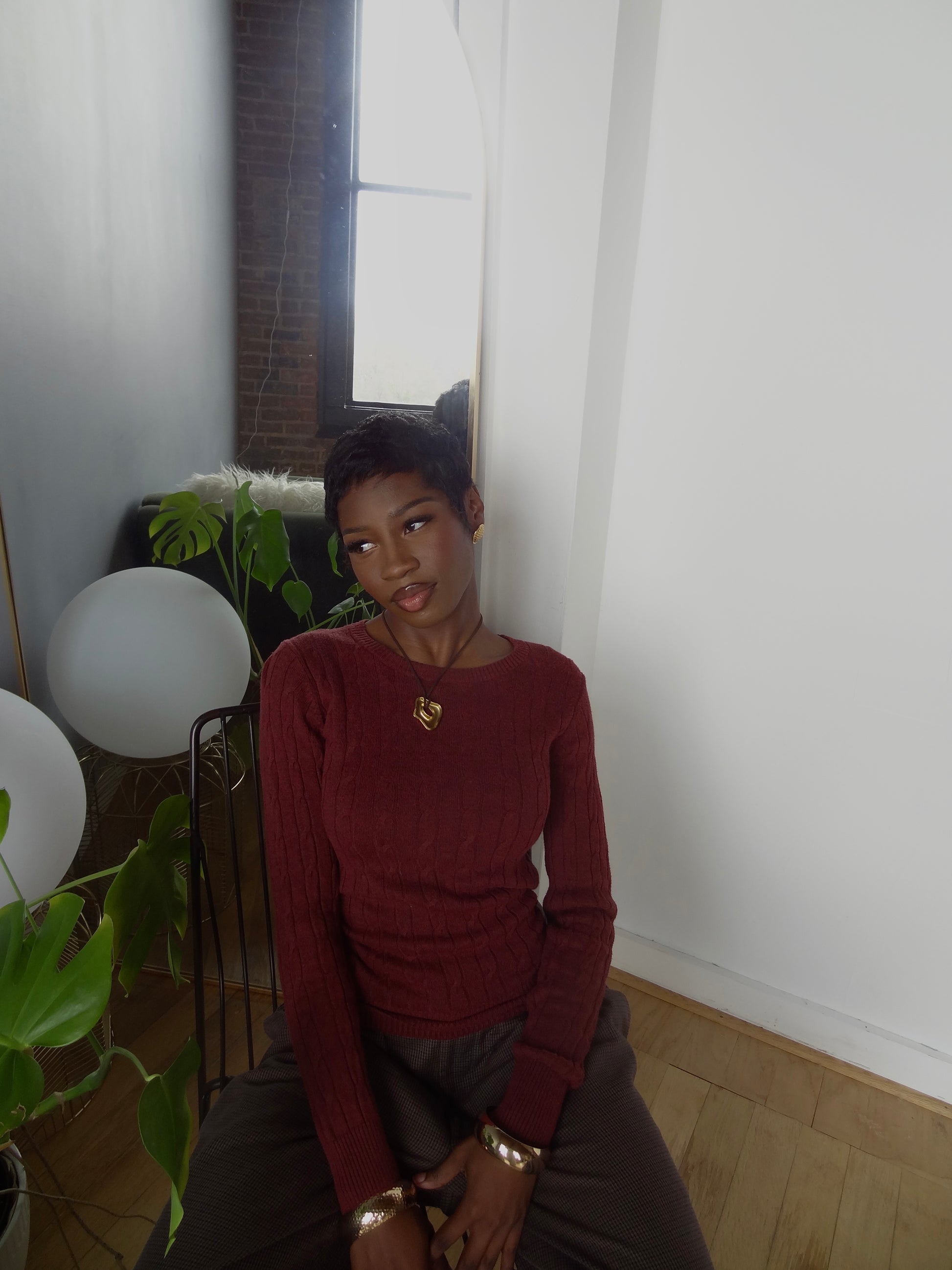 The Aubrie Textured Knit