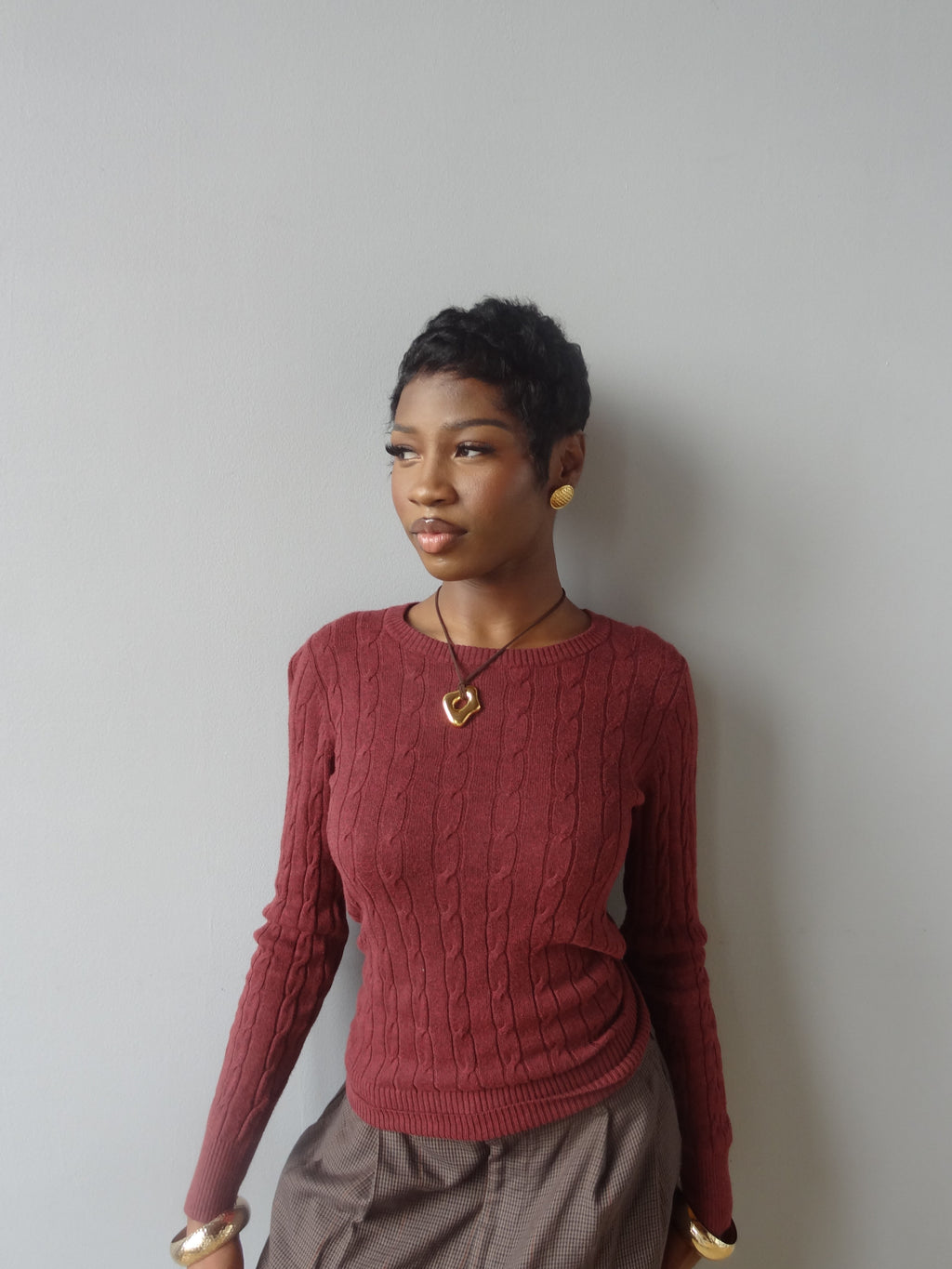 The Aubrie Textured Knit