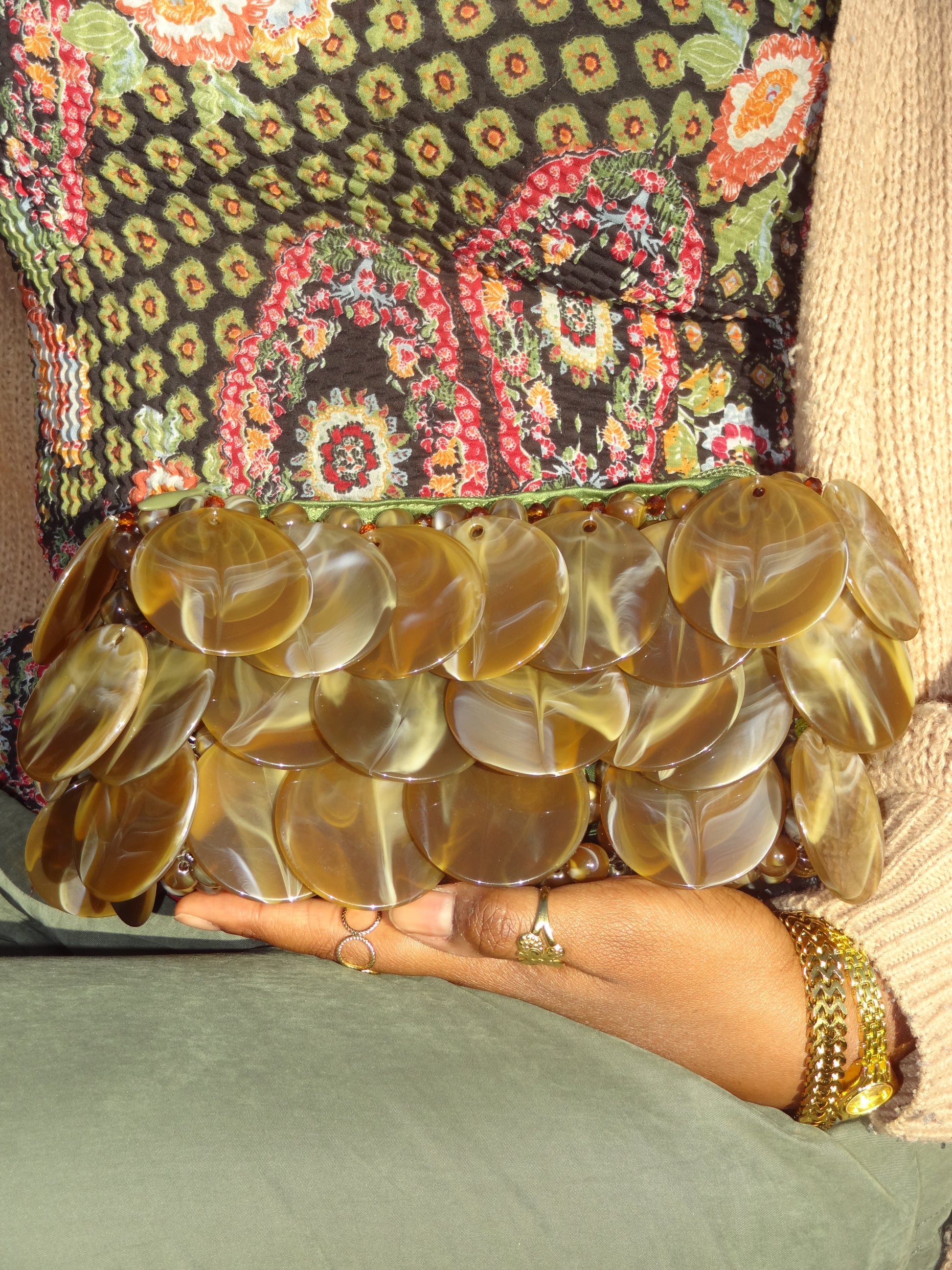 The Evangeline Beaded Bag- Handmade