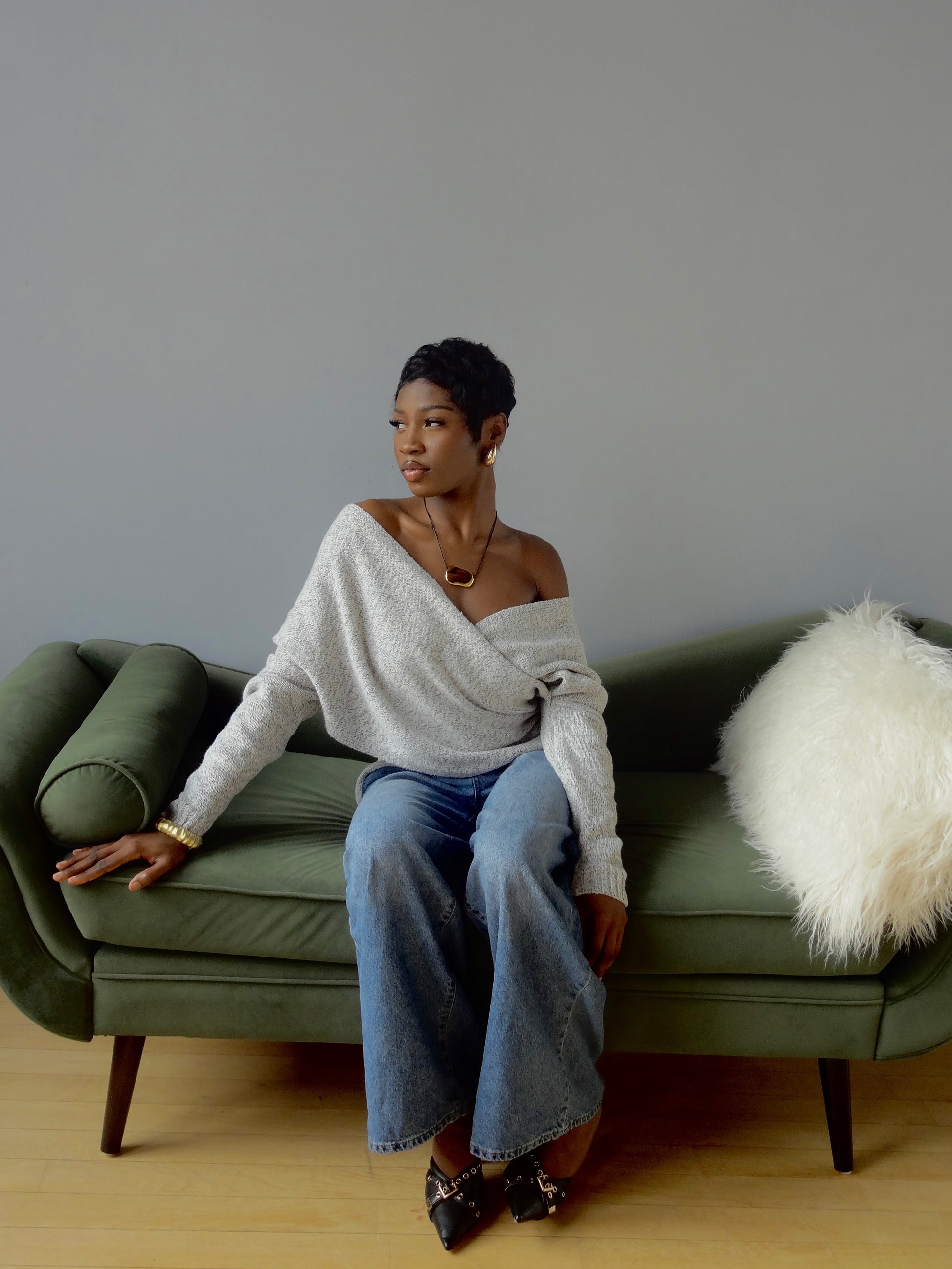 The Cozy Muse Wrap Knit